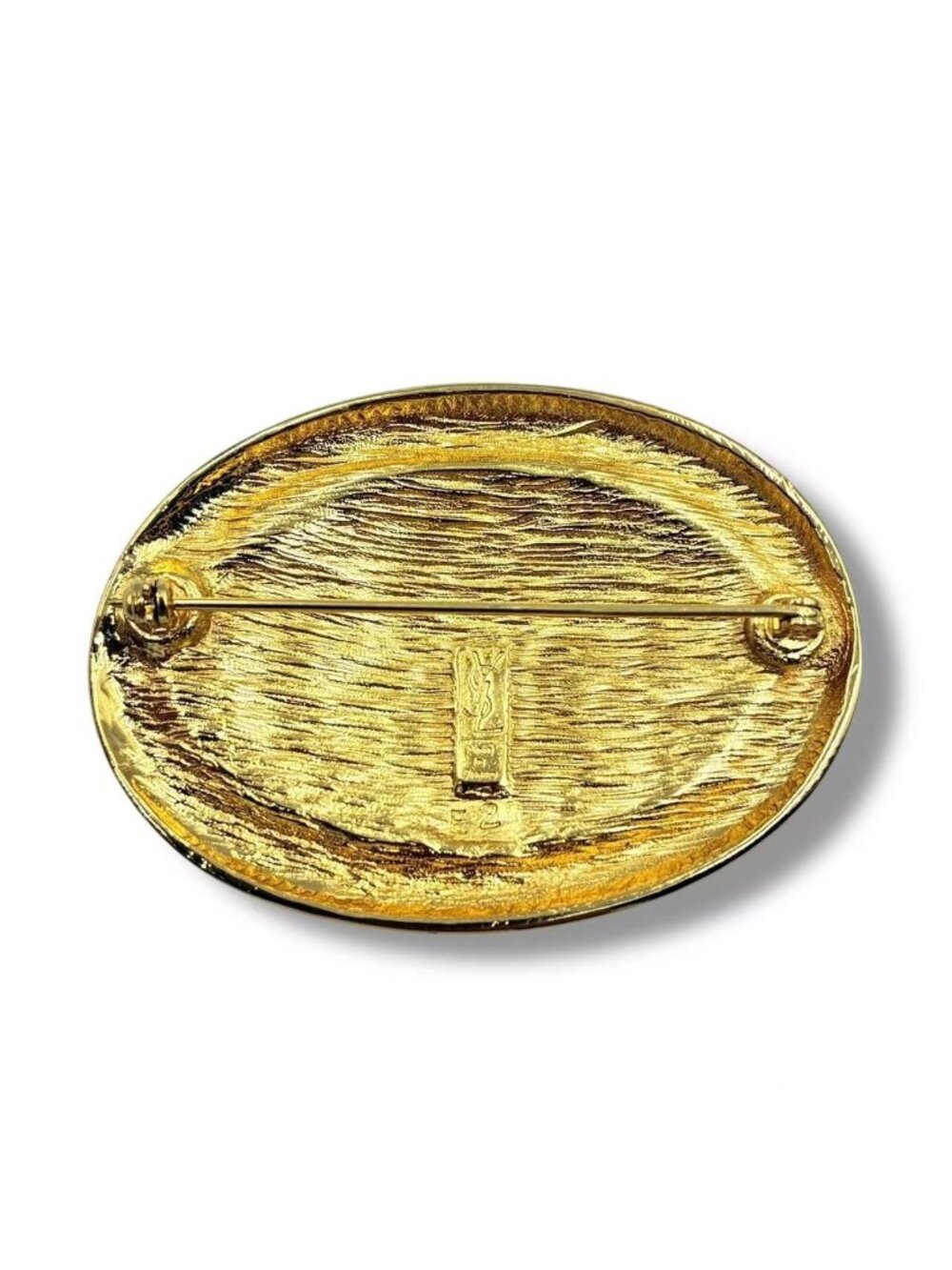 Saint Laurent Brooch Gold - Picture 2 of 3